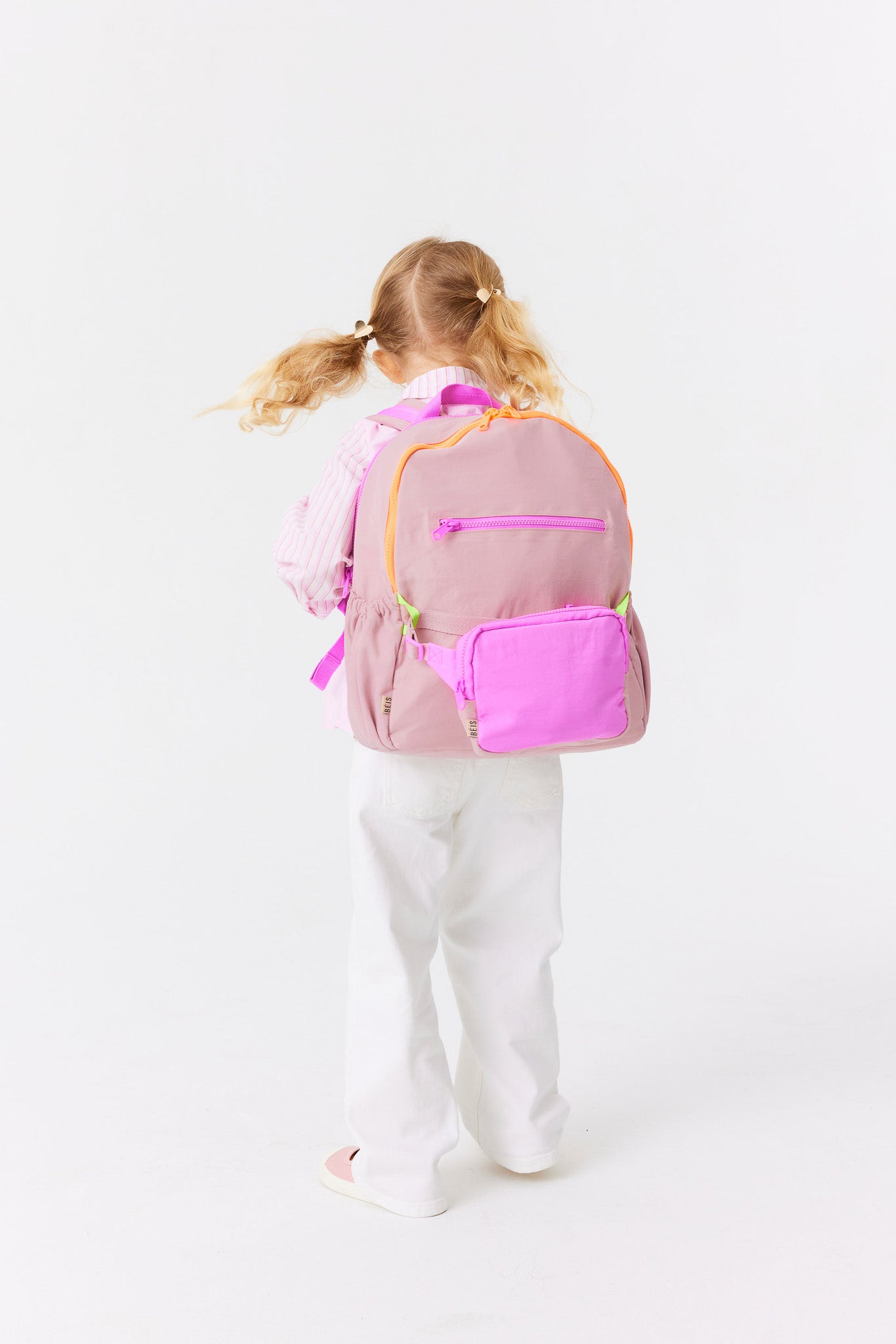 The Kids Backpack in Atlas Pink - Image 2