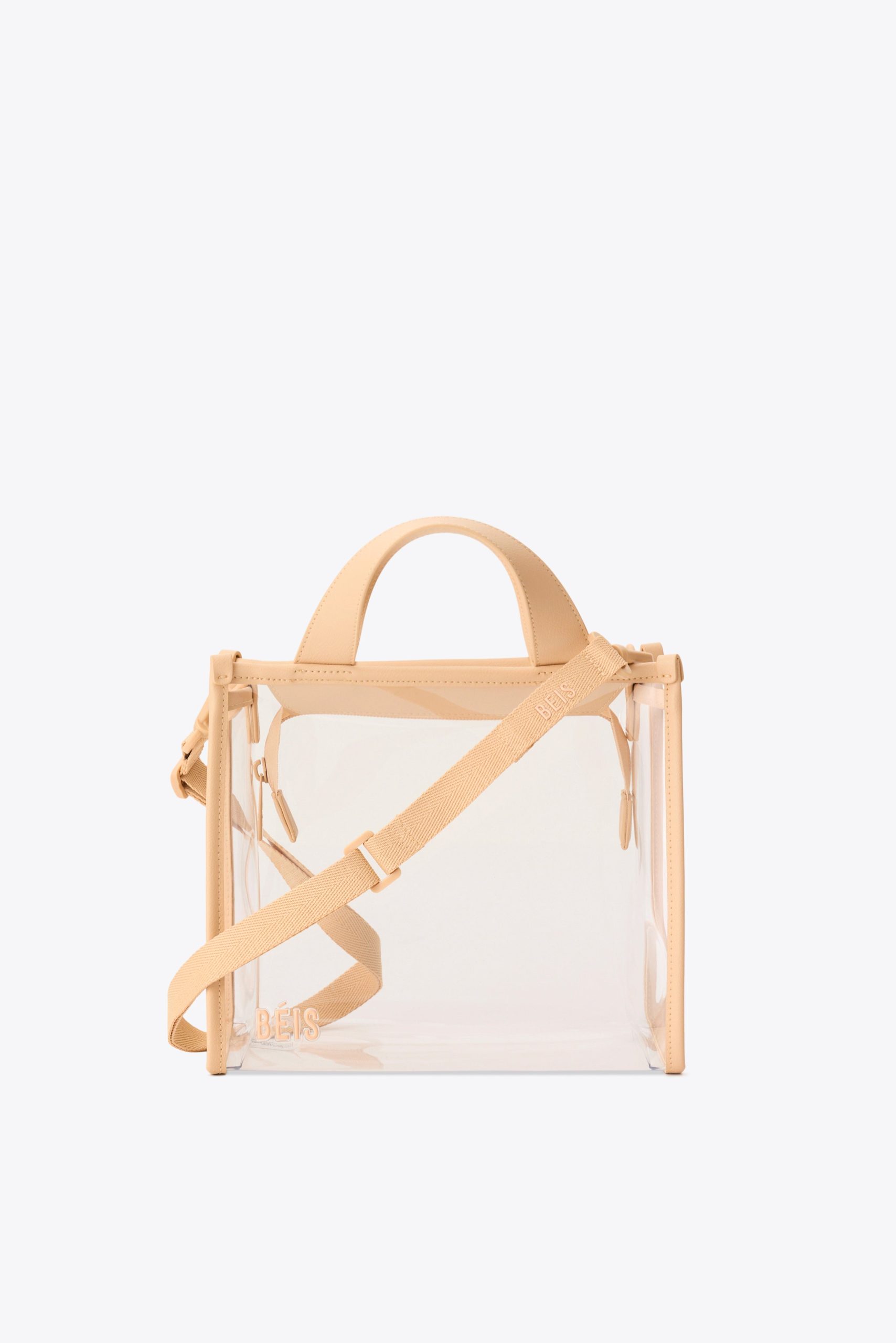 The Stadium Crossbody in Beige - Image 4