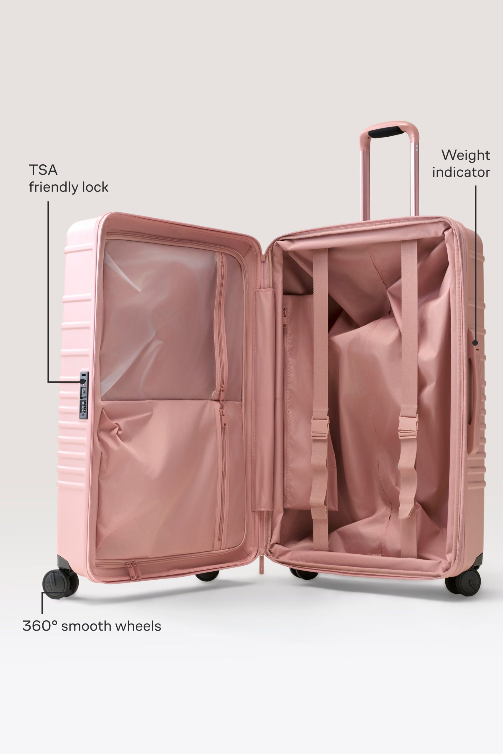 The Large Check-In Roller in Atlas Pink - Image 2