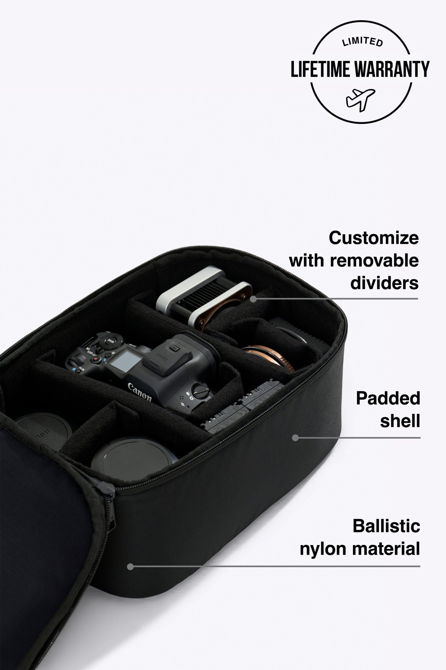 The Camera Gear Insert in Black - Image 2